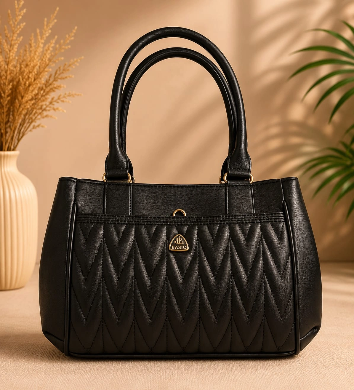 Elegant Quilted Office Handbag for Women