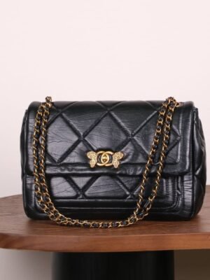 Stylish Ladies Crossbody sling bag with Butterfly Clasp | Elegant Party, Casual & Evening Purse