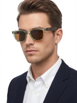 RAYBAN REVERSE 0502 WATER GREEN TIGER BROWN