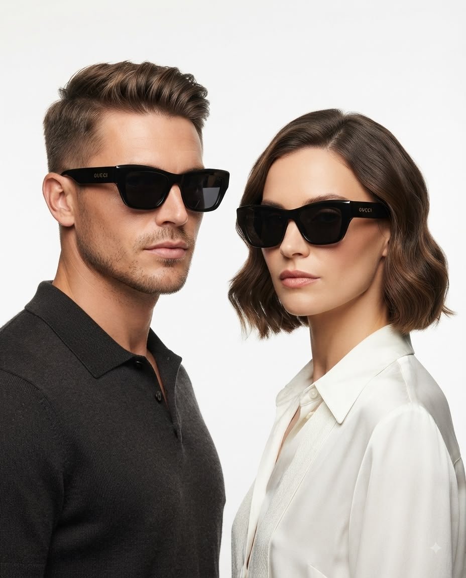 GUCCI 1296 SHINE BLACK