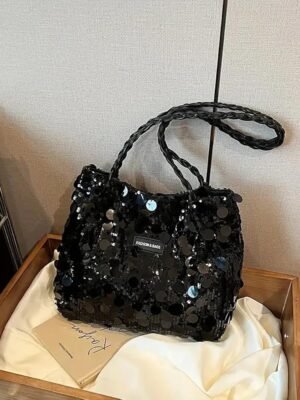 Premium Sequin Embellished Tote Bag