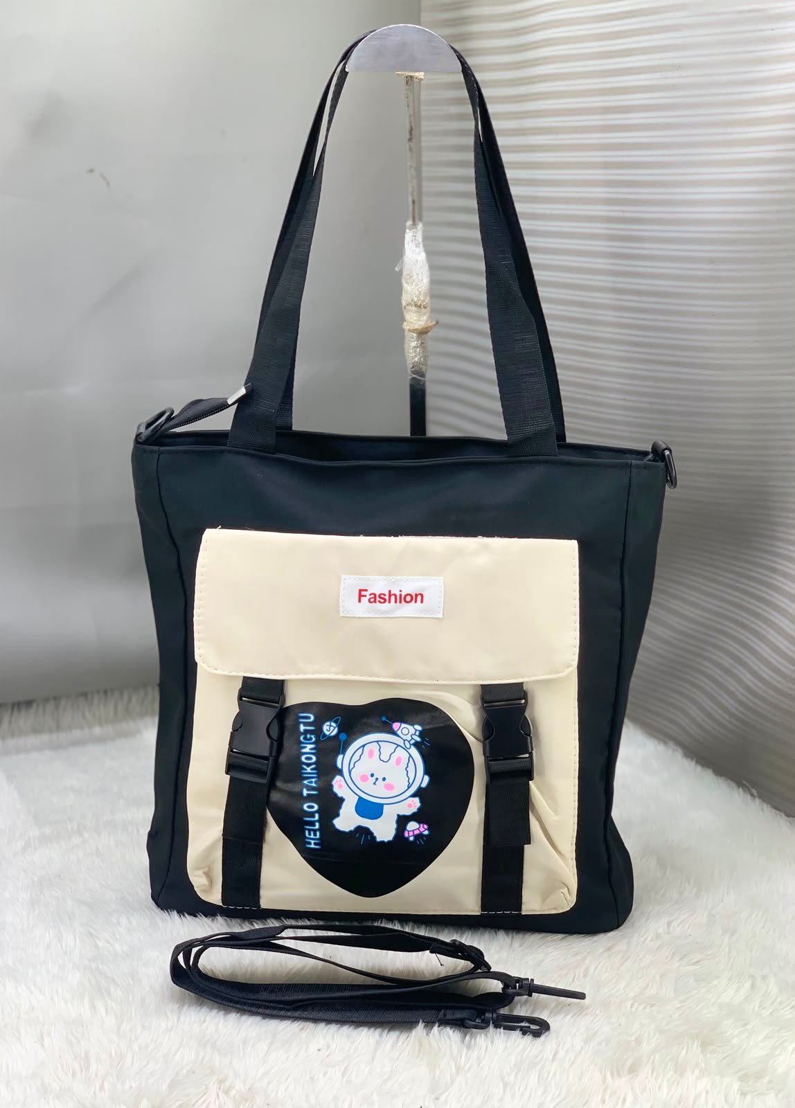 Trendy Canvas Tote Bag for Women